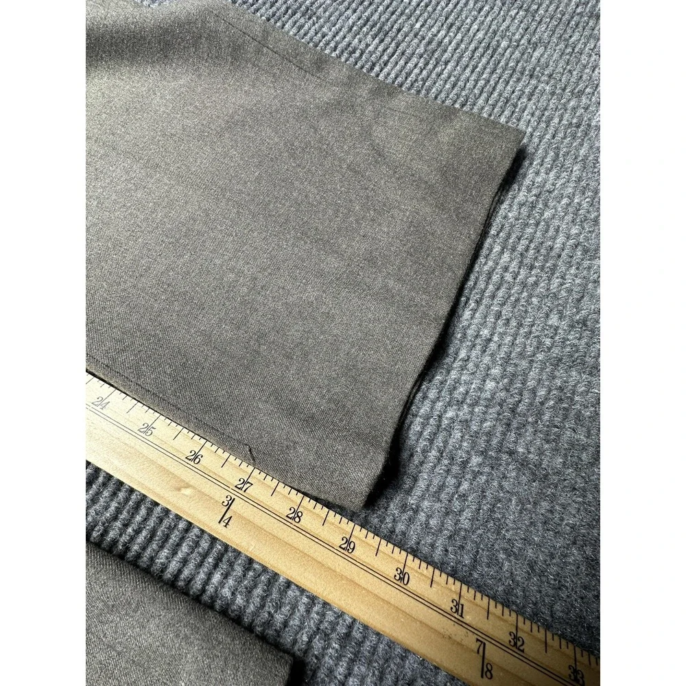 Banana Republic Pants Mens 35x30 Gray Brown Dress Slacks Stretch‎ Office
